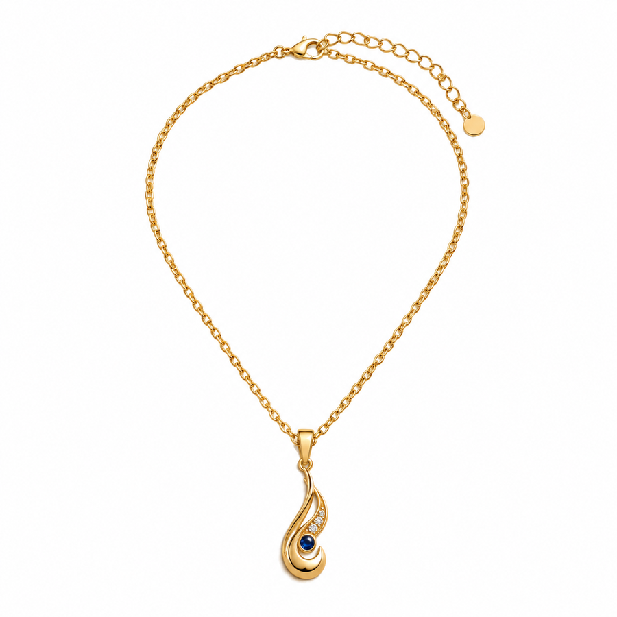 Golden Ink Necklace