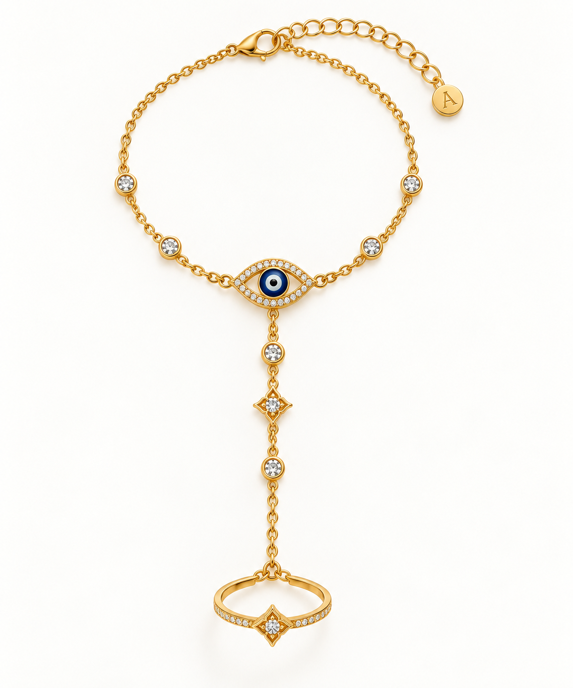 Eye Ring Bracelet